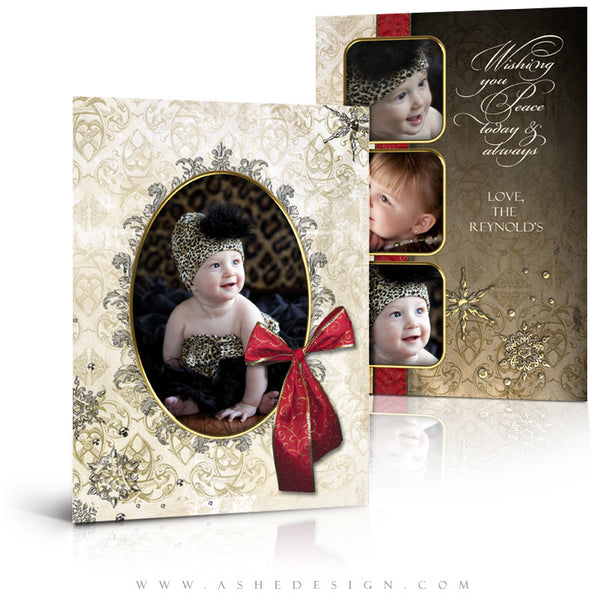 5x7 Flat Christmas Card - Joyful & Triumphant