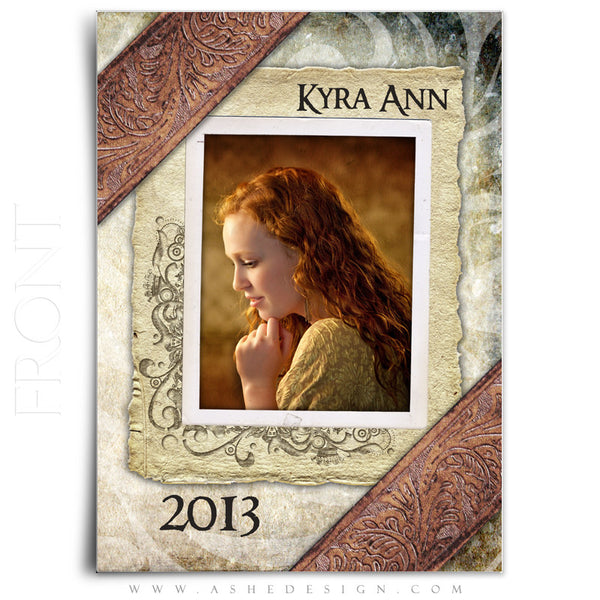 5x7 Flat Graduation Card - Kyra Ann