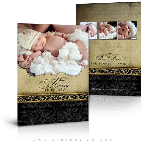 5x7 Flat Christmas Card - Rejoice