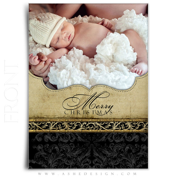 5x7 Flat Christmas Card - Rejoice