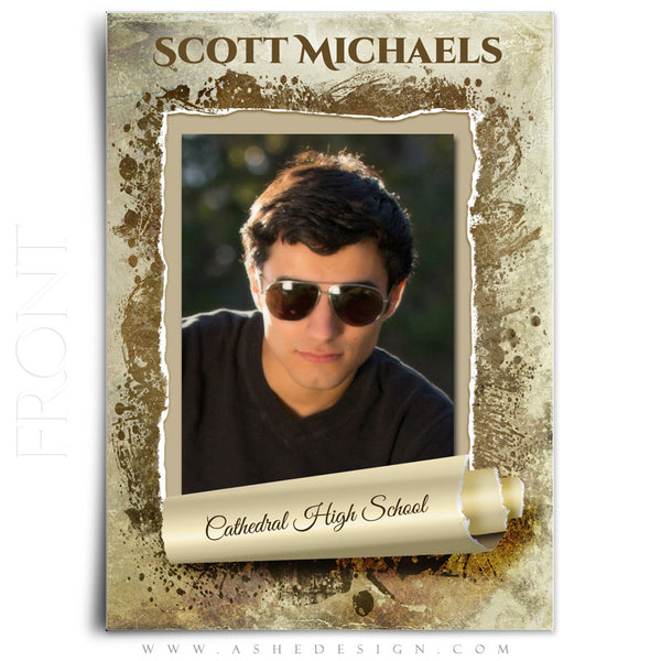 5x7 Flat Card Design - Ripped