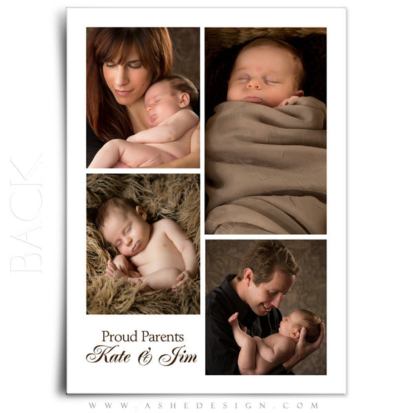 Birth Announcement 5x7 | Sculpting Words back