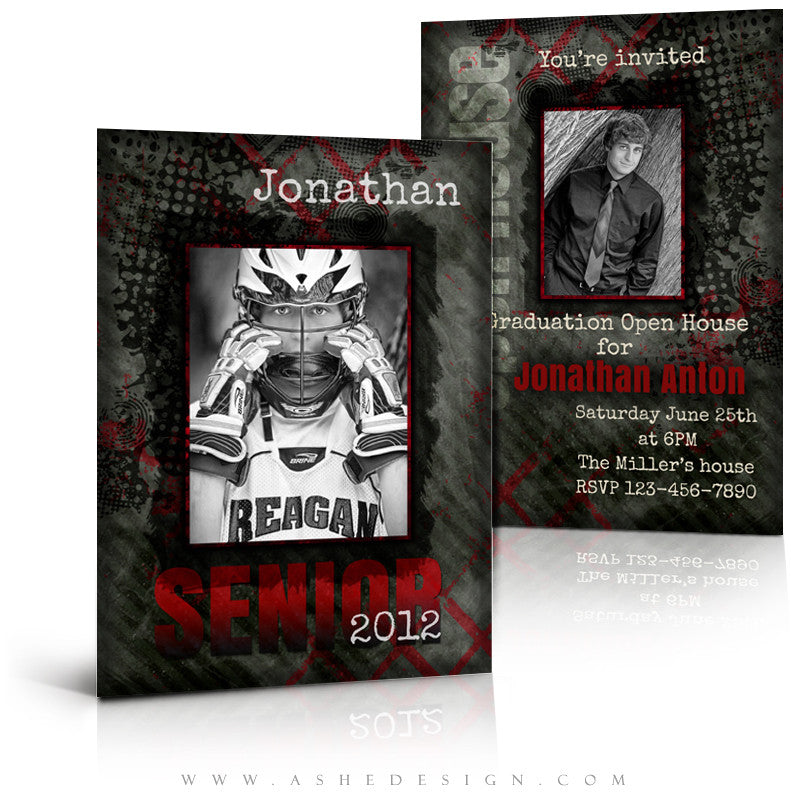 5x7 Flat Card Design - Special Elite