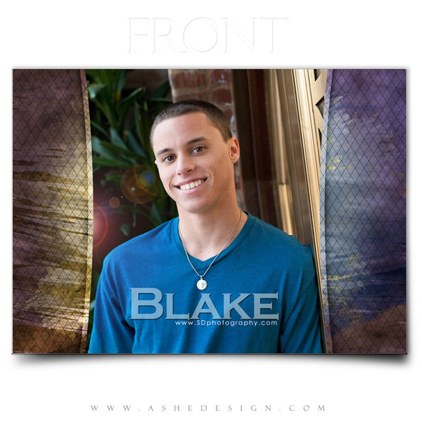 5x7 Flat Card Design - Spring Rain