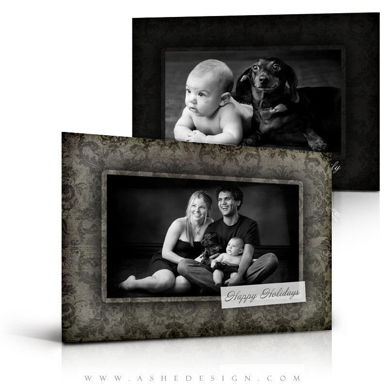 5x7 Flat Christmas Card - Timeless