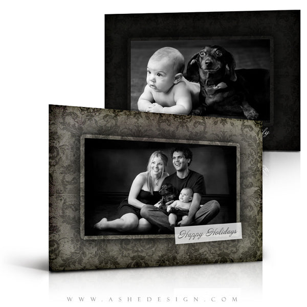 5x7 Flat Christmas Card - Timeless