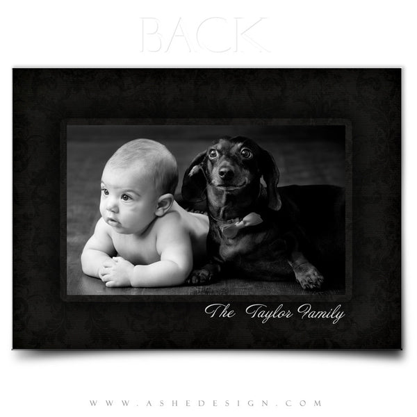 5x7 Flat Christmas Card - Timeless