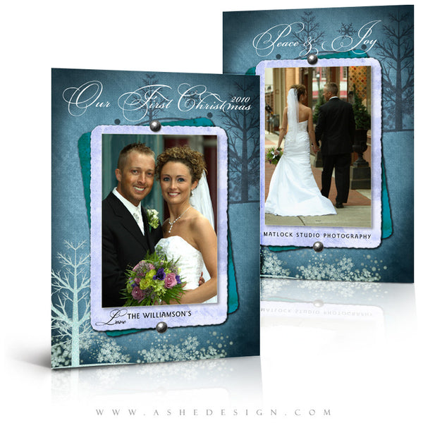 5x7 Flat Christmas Card - Winter Wonderland