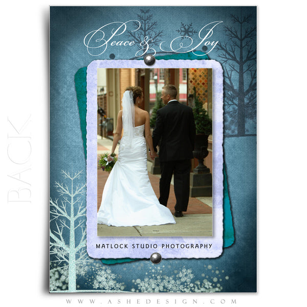 5x7 Flat Christmas Card - Winter Wonderland