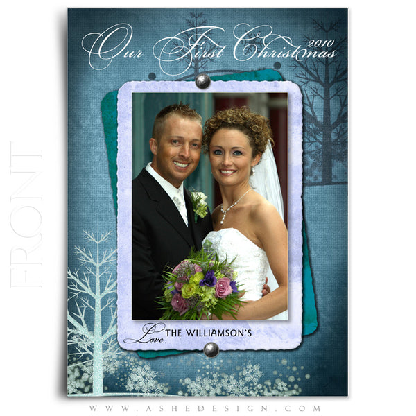 5x7 Flat Christmas Card - Winter Wonderland