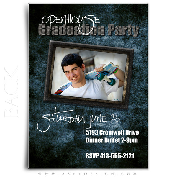 5x7 Flat Card Design - Wrought Iron