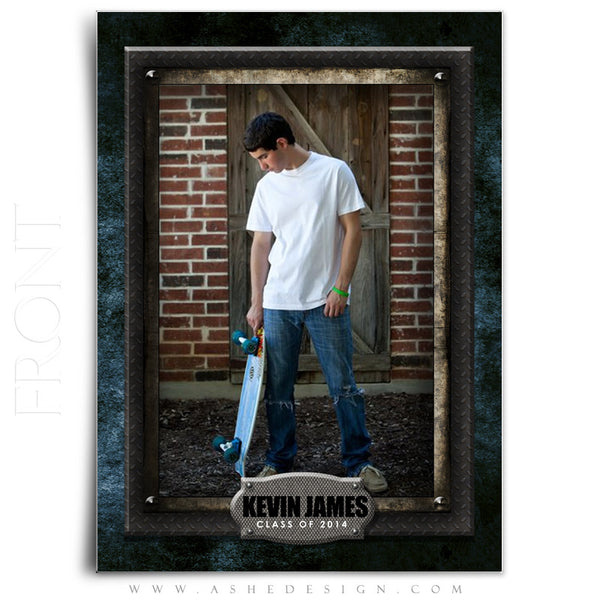 5x7 Flat Card Design - Wrought Iron