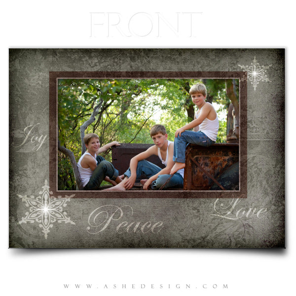 5x7 Flat Christmas Card - Yule Tide