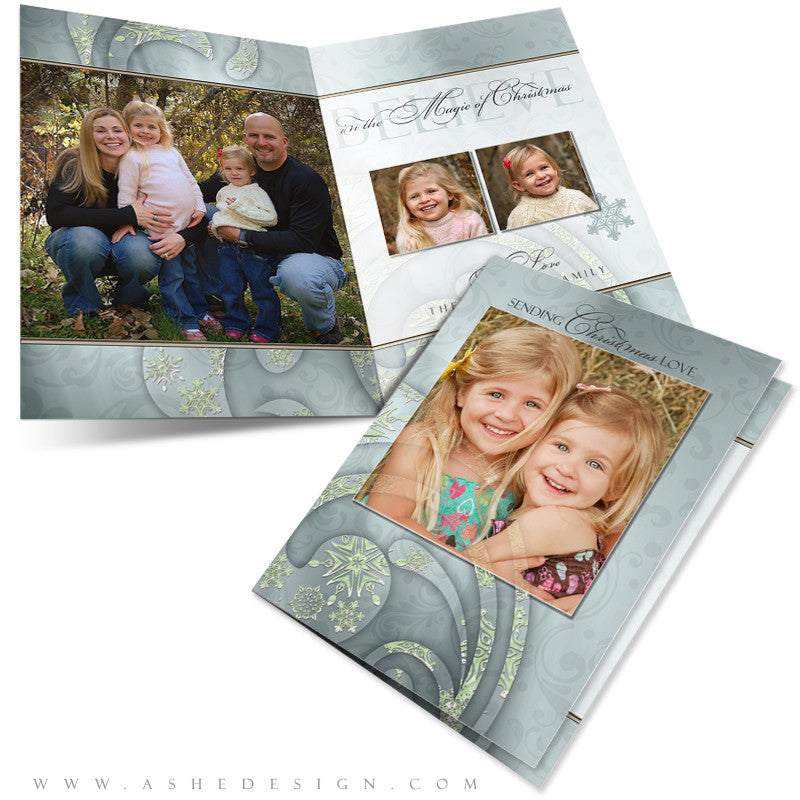 5x7 Folded Card Design - Believe