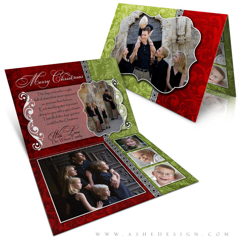 5x7 Folded Card Design - Joy