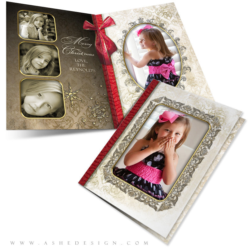 5x7 Folded Card Design - Joyful & Triumphant