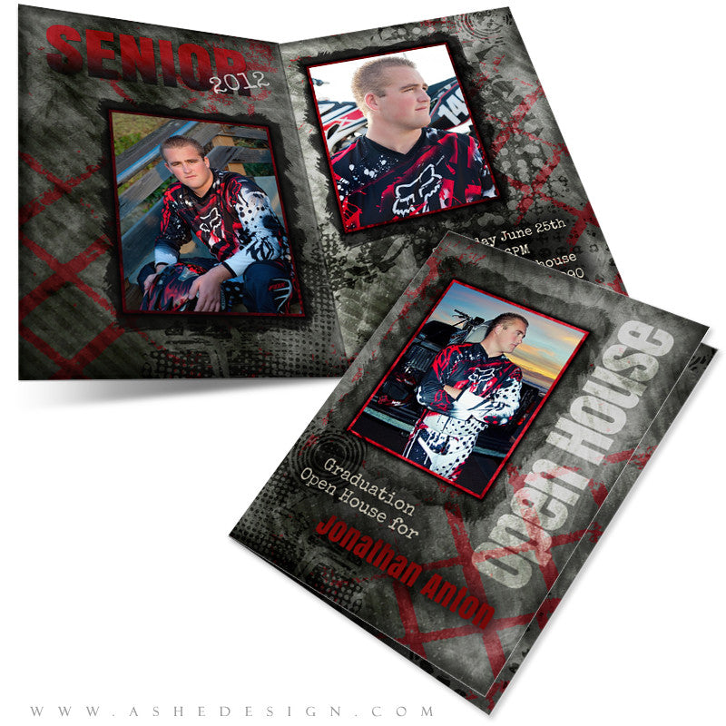5x7 Folded Card Design - Special Elite