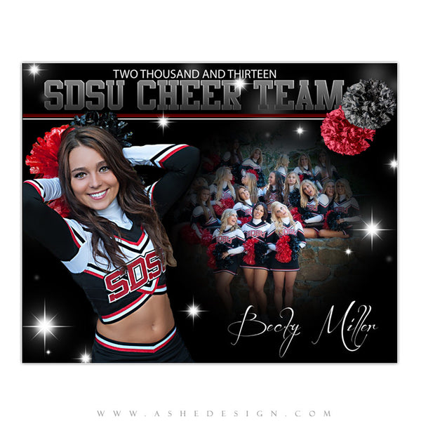 Cheer Photoshop Template, Digital Background, Cheer Template, cheer poster, senior banner, Sports Poster, Custom Banner, Cheer Backdrop, Cheer Banner, photoshop services, cheer mom