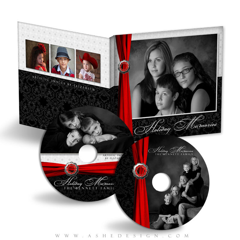 CD/DVD Label & Case Design Set - Top Shelf