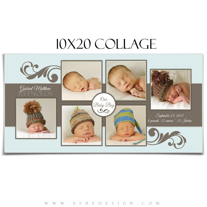 Collage Design (10x20) - Gabriel Matthew