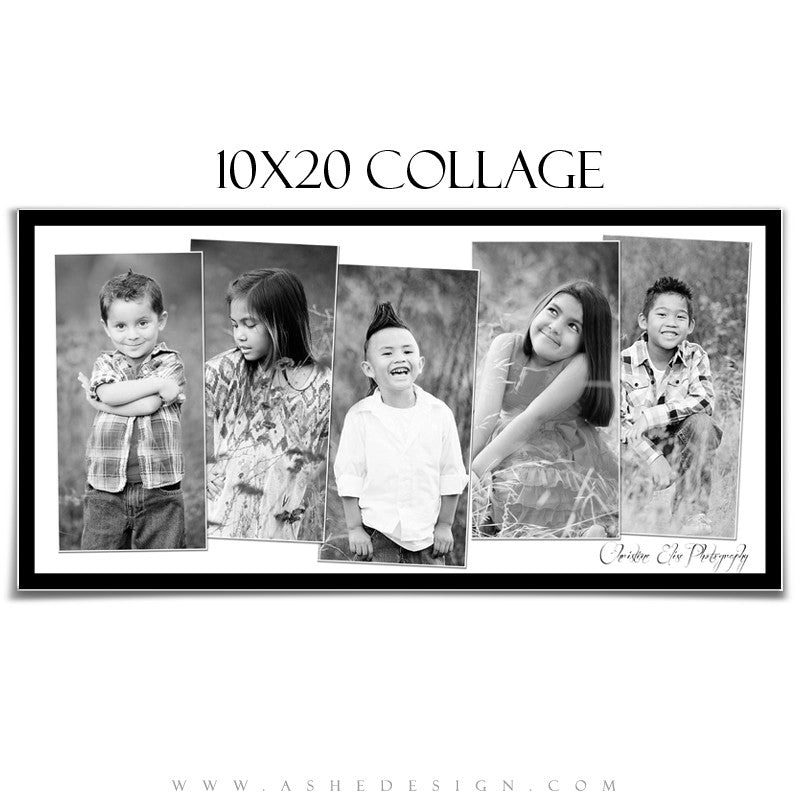 Collage Design (10x20) - Split Panels
