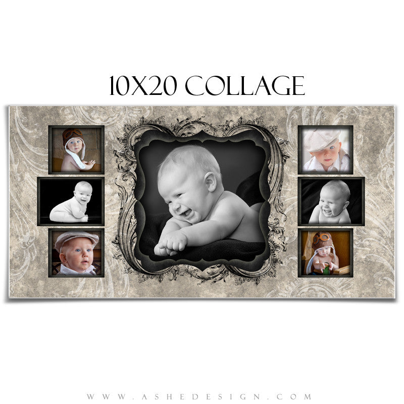 Collage Design (10x20) - Timeless Beauty