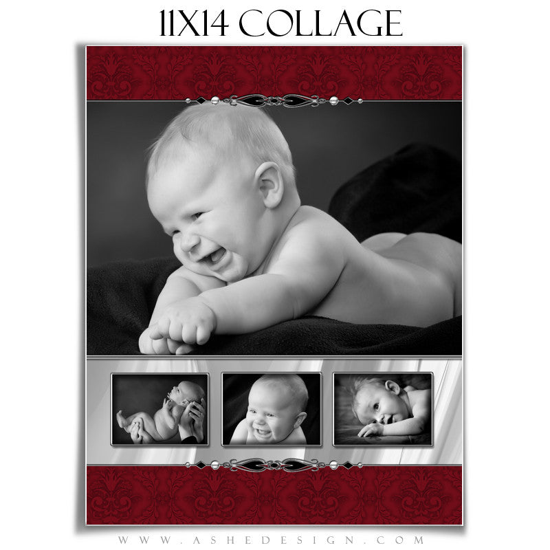 Collage Design (11x14) - Christmas Bling