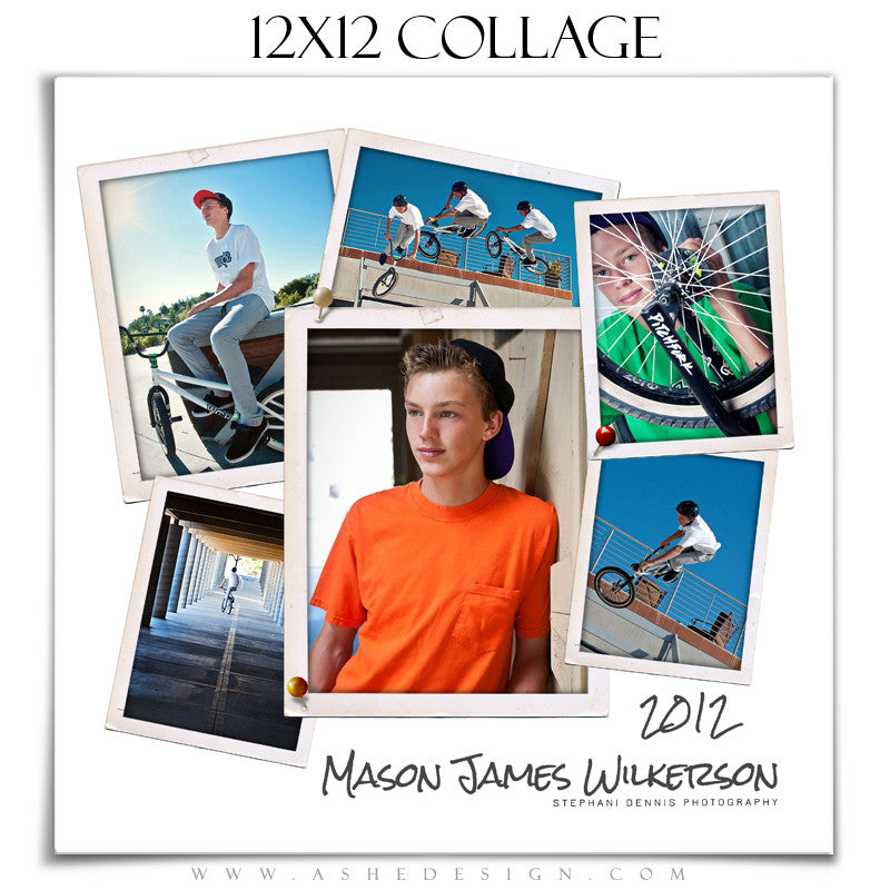 Collage Template (12x12) - Photographs 2