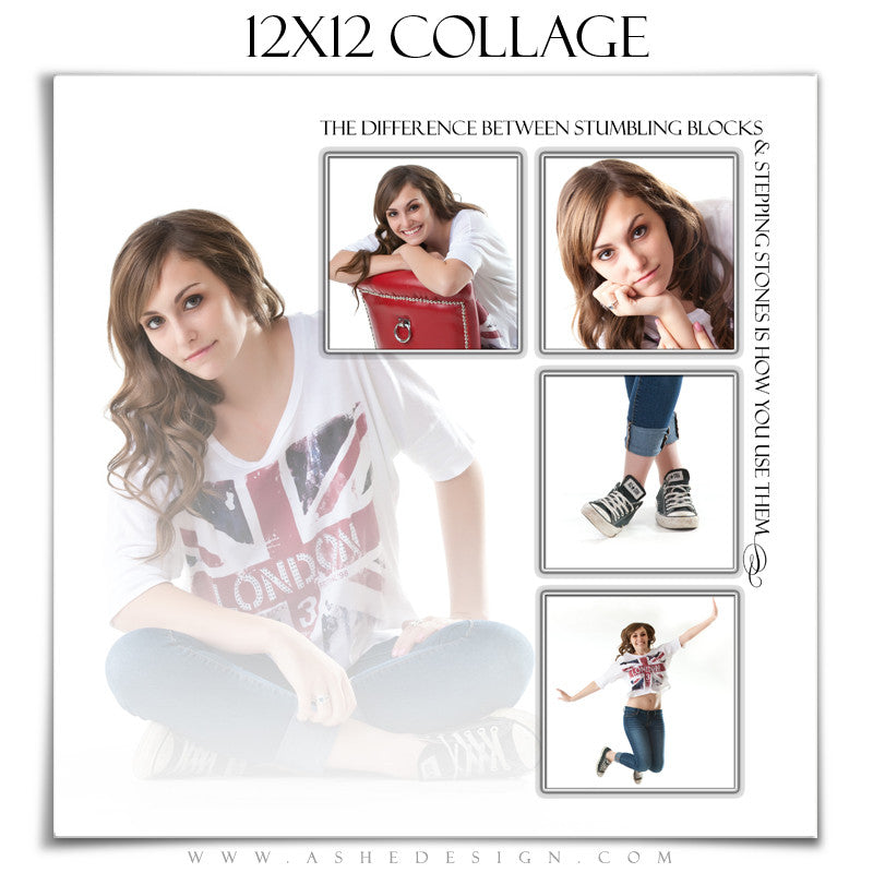 Collage Design (12x12) - Simply Stated