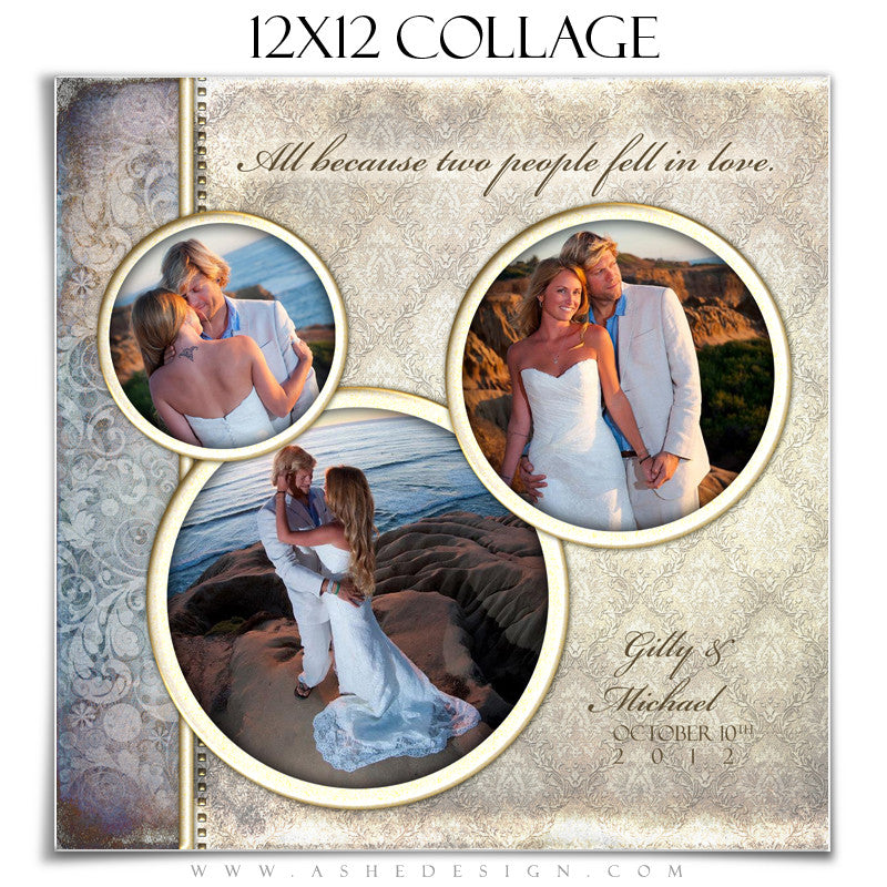 Wedding Collage (12x12) - Something New