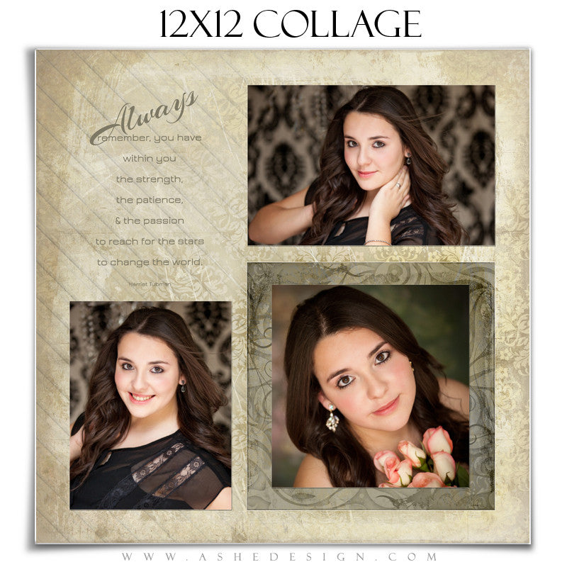 Collage Design (12x12) - Tess