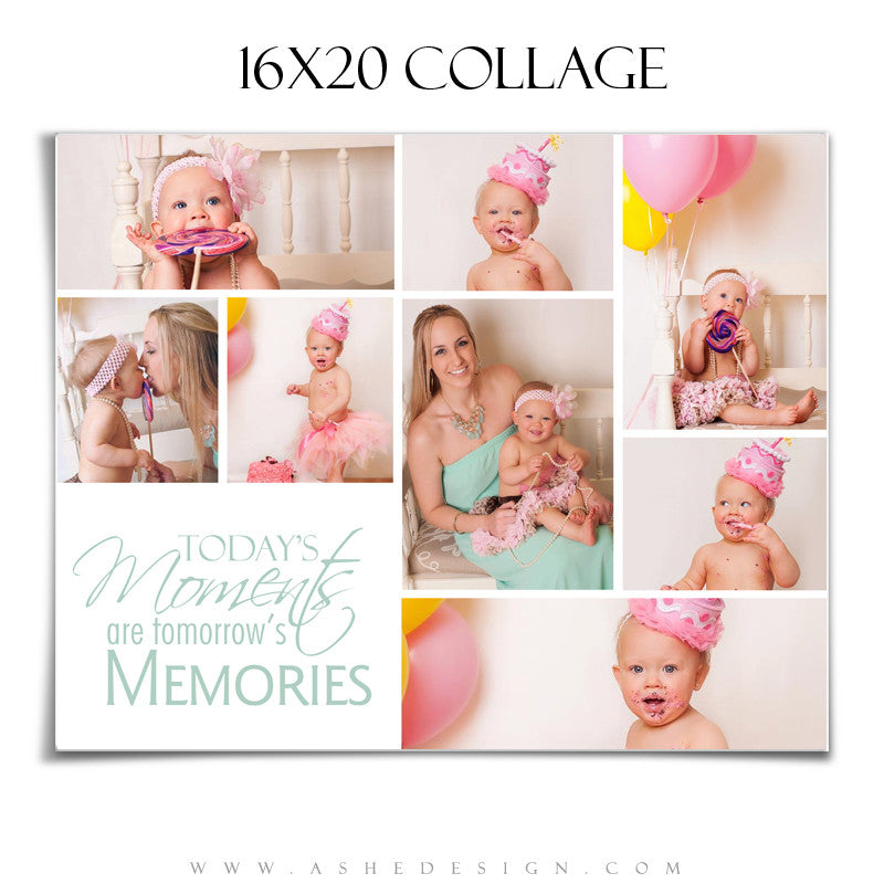 Ashe Design | Tomorrow's Memories 16x20 Photography Template