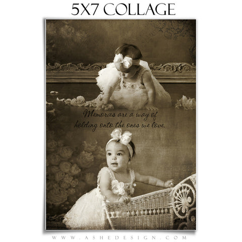 Collage Design (5x7) - Antique Fairy Tale