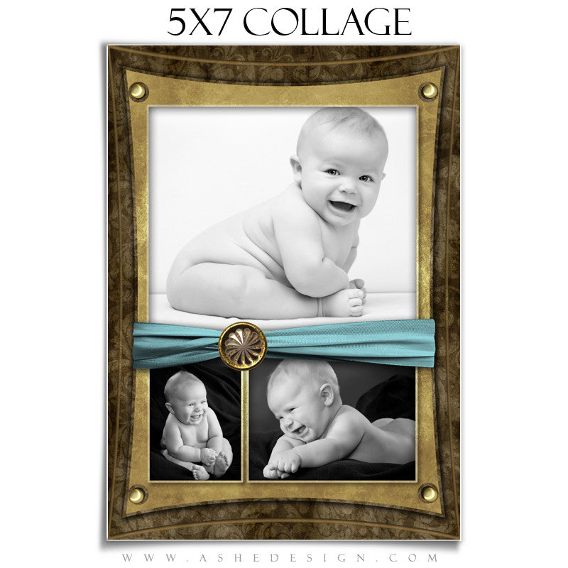 Collage Design (5x7) - Engraved