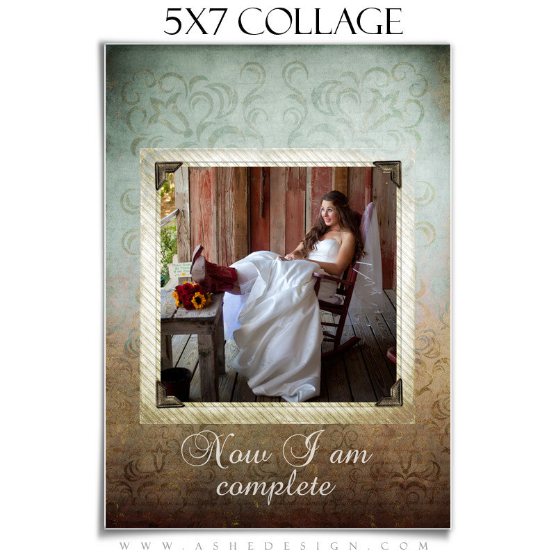 Collage Design (5x7) - Something Old