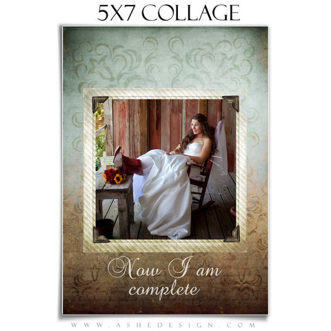 Collage Design (5x7) - Something Old