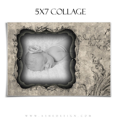 Collage Template (5x7) - Timeless Beauty