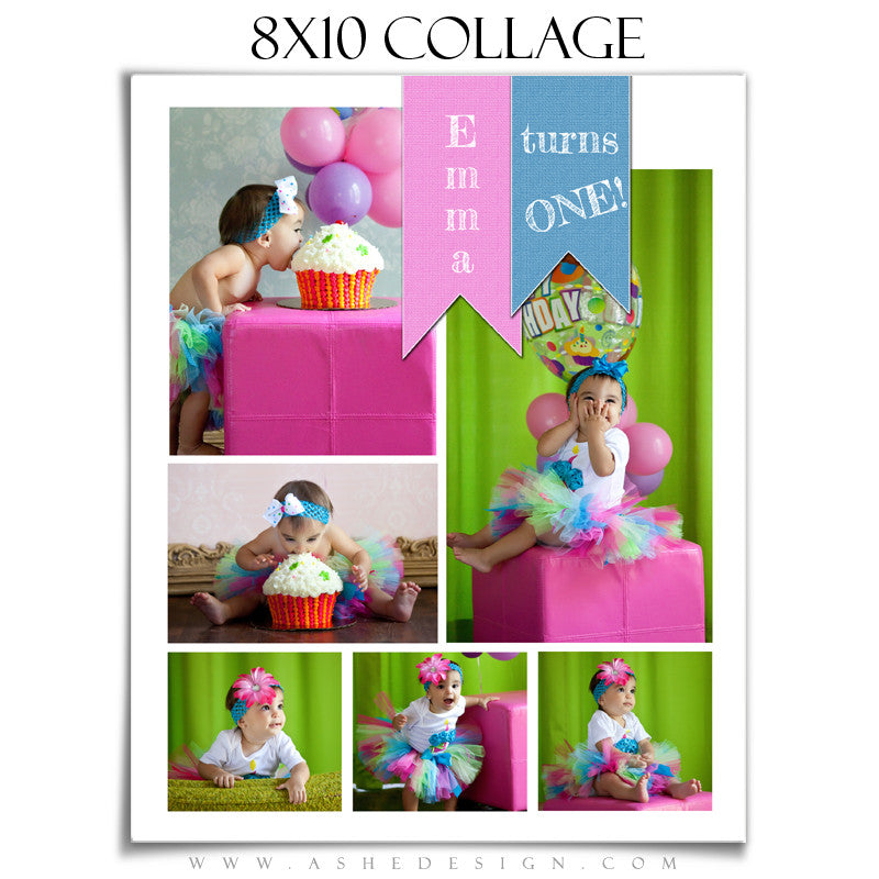 Collage Design (8x10) - Memory Bouquet