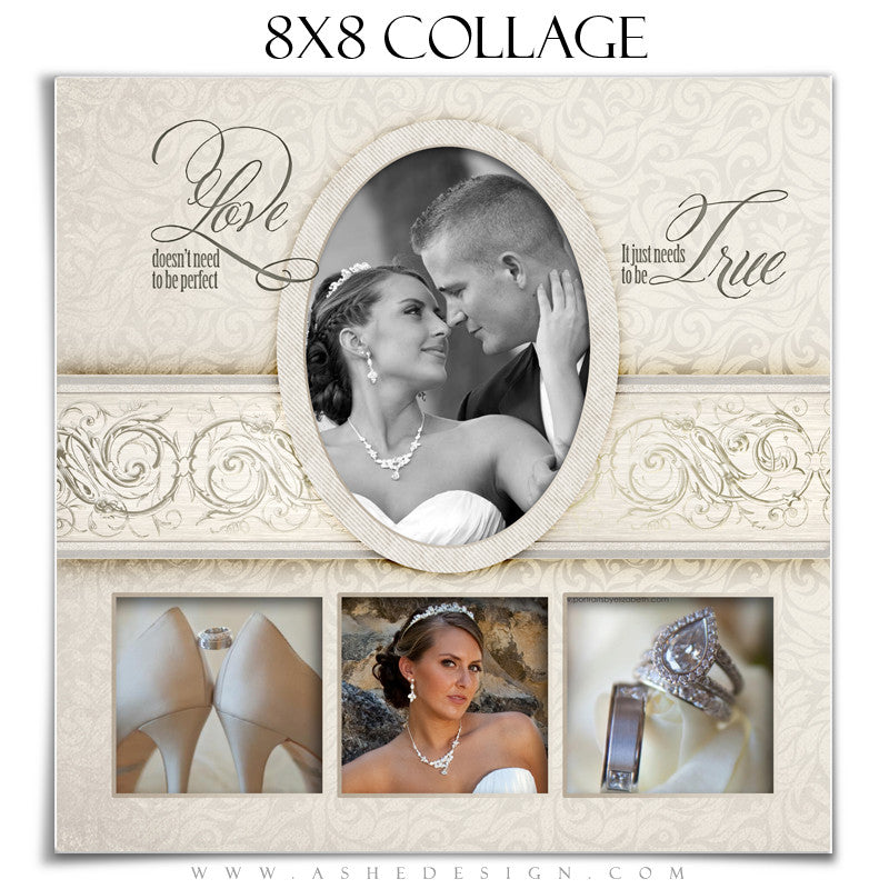 Collage Design (8x8) - I Do