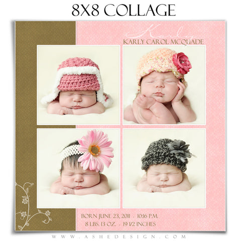 Collage Design (8x8) - Karly Carol