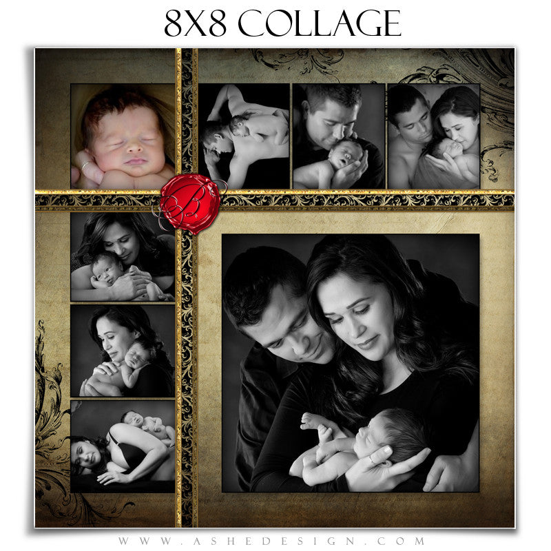 Collage Design (8x8) - Rejoice