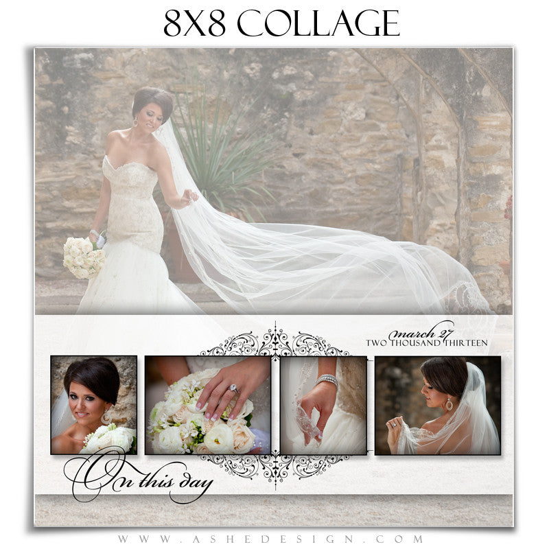 Ashe Design | Simply Classic 8x8 Photography Template