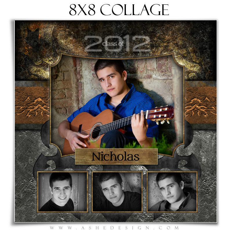 Collage Design (8x8) - Tattooed