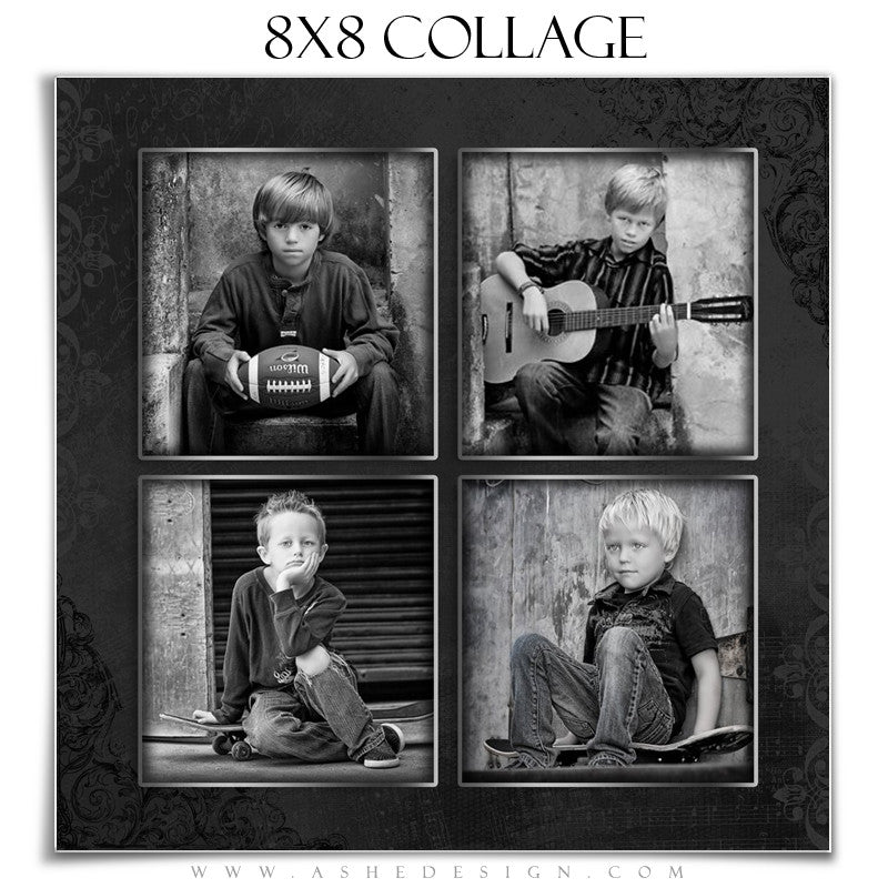 Collage Design (8x8) - Timeless