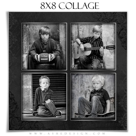 Collage Design (8x8) - Timeless