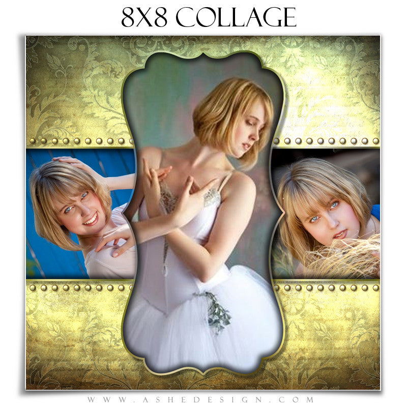 Collage Design (8x8) - Vintage