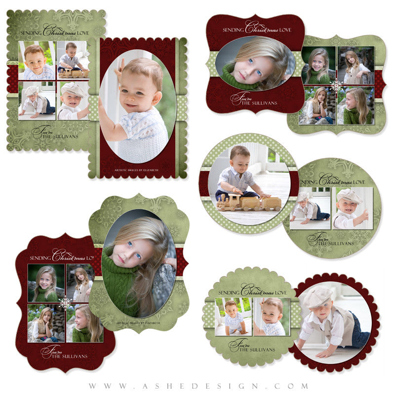 Die Cut Christmas Card Set - Dear Santa