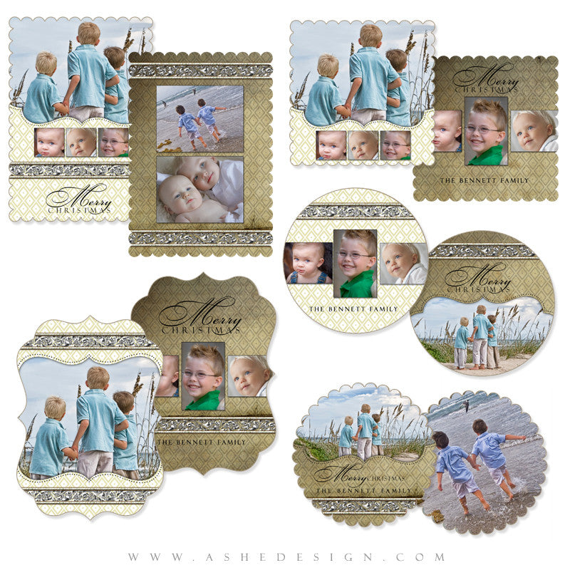 Christmas Die Cut Card Set - Faith