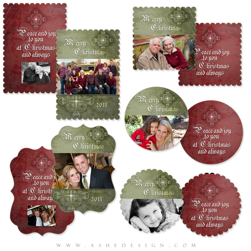Christmas Die Cut Card Set - First Night