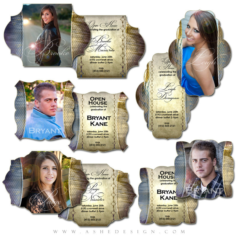 Die Cut Card Design Set - Spring Rain